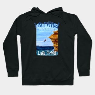 I Survived Cliff Diving Lake Powell, UT/AZ Hoodie